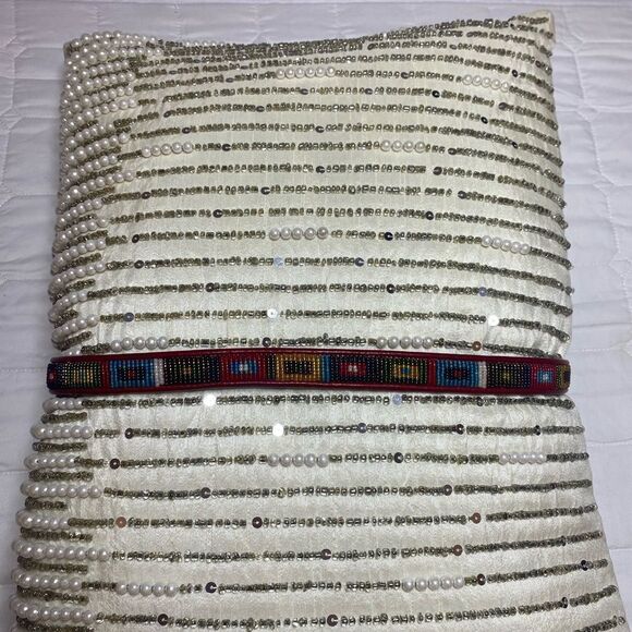 Brighton beaded belt, L 35 inch main image 7